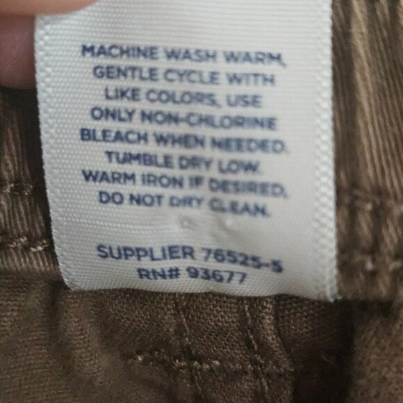 Arizona Brown Cargo Pants Boho Gorpcore Y2K Granola Crunchy 7 - Picture 13 of 14